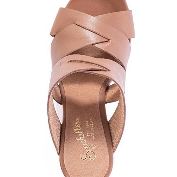 ANTHRO Seychelles | Embellishment Leather Sandals sz 9.5 NWT - Picture 2 of 4